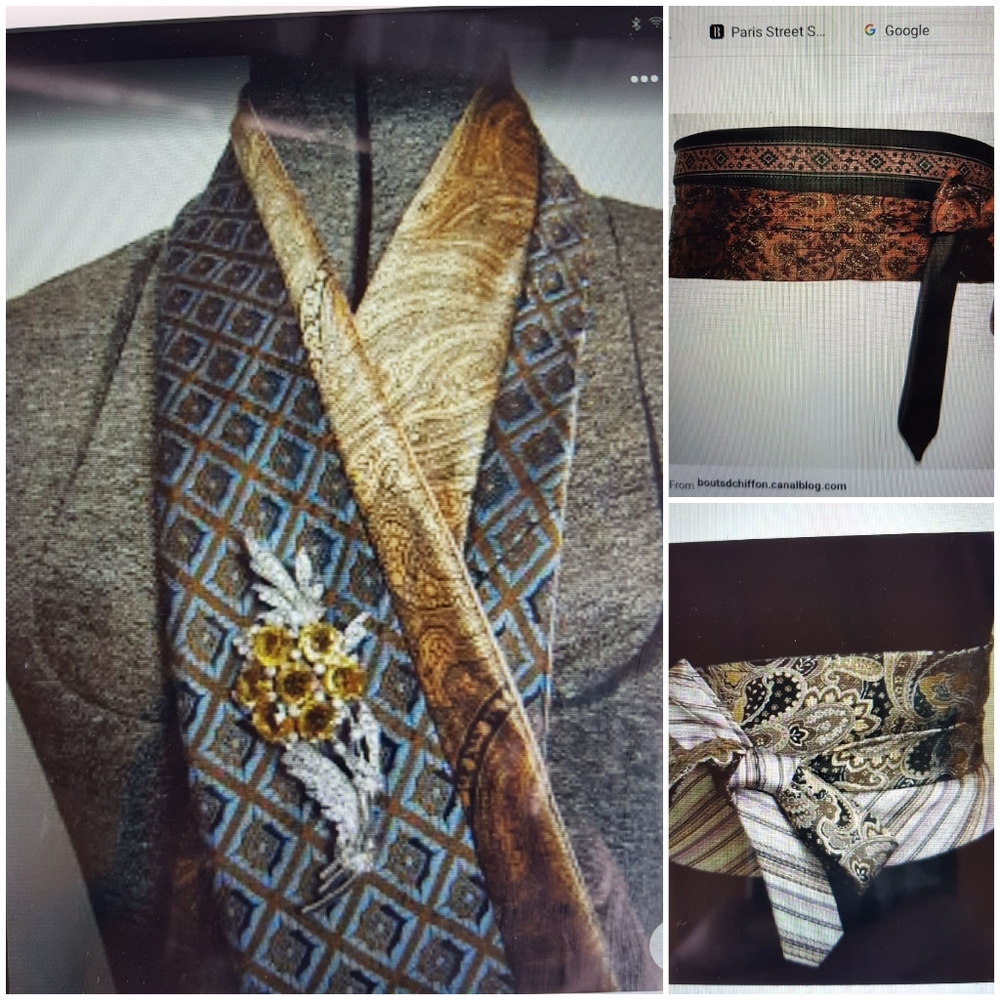 Silk tie